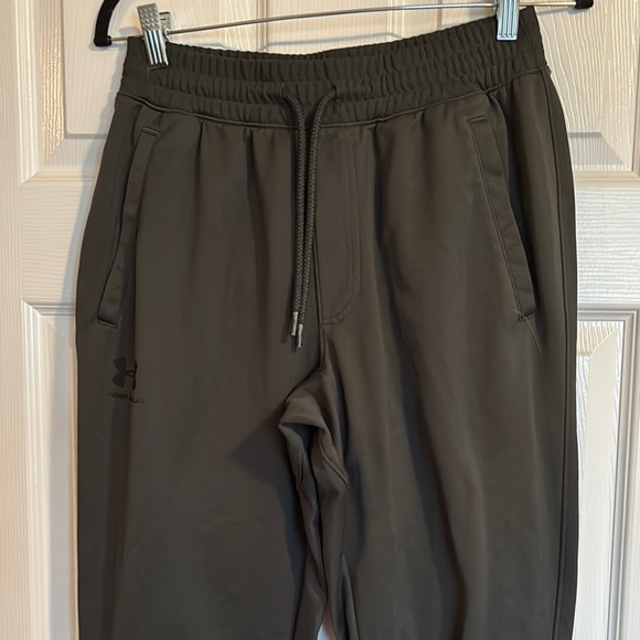 Under Armour men’s dark green loose fit jogger sweatpants size medium - Picture 1 of 9